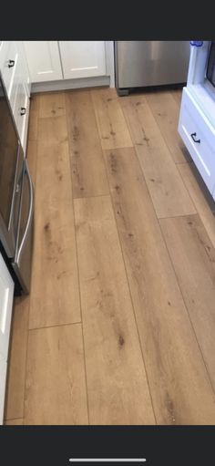 the kitchen floor is clean and ready to be used