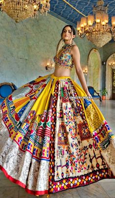 Printed Lahenga, Garba Choli, Lehenga Heavy, Dandiya Dress, Garba Dress, Ghaghra Choli, Sangeet Outfit