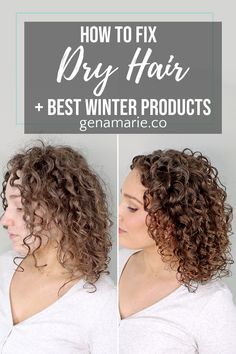 Beginner Curly Hair Routine using Drugstore Products, CGM-friendly – Gena Marie Fix Dry Hair, Curl Talk, Long Lasting Curls, Defined Curls