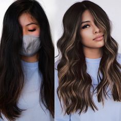 Summer Burnett Balayage, Money Piece, Balayage Hair Dark, Dark Hair With Highlights, Brown Hair Balayage, Brown Balayage, Edgy Hair, Brown Hair With Highlights