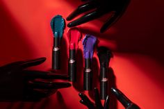 Get your claws on these wickedly bold colors...⁠ 🔵 Teal to Bedevil⁠ ⚫️ Eerie Onyx⁠ 🟣 Wicked Amethyst⁠ 🔴 Pink Crimes⁠ ⁠ FM Now @Walmart @Amazon @cvspharmacy @ultabeauty @fivebelow and wetnwildbeauty.com 👻 #CrueltyFree #WNWSpookySeason⁠ Bold Colors, Onyx, Wicked, Amethyst