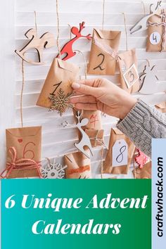 Advent calendars are tradition in many homes – who doesn’t like counting down the days to Christmas? But, if you’re gagging at the idea of buying yet another waxy chocolate advent calendar, Craft Whack has the solution. We’ve put together this crafting article to create 6 unique advent calendars, and your kids will love helping out! The best part is that you’ll likely already have all the supplies you need on hand. Read our full article here. #AdventCalendars #ChristmasCalenders #ChristmasCrafts German Christmas Desserts, German Advent Calendar, Lego City Advent Calendar, Kids Holiday Decor, German Christmas Food, German Christmas Cookies, Lego Advent Calendar, Lego Advent, Chocolate Advent Calendar