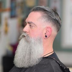 Hairstyles For Balding Men, Balding Men, Beard Images, Beard Cuts, Long Beard Styles, Beard Game