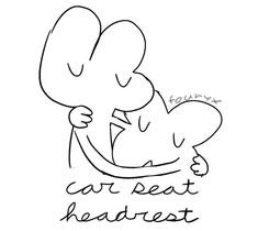 a drawing of two people hugging each other with the words best heartest on it