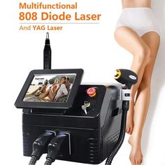 ---Ship via Ocean--- Function: Tattoo Removal/Spot Removal/Skin Rejuvenation  Laser Type: Nd: Yag Laser  Type: Desktop  Item: 808nm Diode Laser + Picosecond Laser  Laser Type: Semiconductor Laser  Screen Size: 10-Inch Color Touch Screen  Output Power: 1800W  Voltage: 220V/110V  Cooling System: Water cooling + semi-conductor cooling + air cooling 808 Diode Function +Parameter  Shoots Of Handles: 50 Million Shots  Frequency: 1-10HZ  Energy: 97-295J/CM²  Pulsing Width: 10MS-400MS  Light Spot: 12*15MM  Wavelength: 755+808+1064nm Laser  Picosecond Function +Parameter  Wavelength: 532nm 1064nm 1320nm (Optional)  Spectrum Area: 430-1200nm  Energy: 10-2000J/CM² (adjustable)  Frequency: 1-10Hz (adjustable)  Package include: 1* Main Machine + Accessories Semi Conductor, Diode Laser Hair Removal, Laser Hair Removal Machine, Nd Yag Laser, Yag Laser, Therapy Machine, Hair Removal Machine, Laser Tattoo, Laser Tattoo Removal