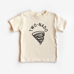 This cute toddler graphic tee is 100% cotton, has a tear away tag for your toddler's comfort and comes in 4 Bella Canvas colors. In sizes 2T-5T, choose black, white, natural or heather dust to make this Two-Nado shirt the perfect addition to your toddler's birthday party! DETAILS .100% Cotton .Bella Canvas tee .Tear away label .Runs true to size .Props in any photos are not included and are for styling purposes only .Colors may slightly vary from styled photos  SIZING This graphic tee design wil Toddler Cricut Shirts, Boys 2nd Birthday, Birthday Party Details, Second Birthday Shirt, Toddler Graphic Tee, 2nd Birthday Shirt, Toddler Birthday Party, Party Details, Toddler Birthday