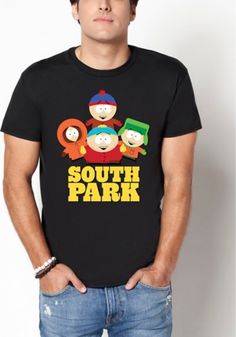 Everyone will know what you’re binging when you show off your taste in TV with this officially licensed South Park Gang T Shirt. Suit up in this stylish tee and you’ll always be showing your fandom. Officially licensed Crewneck Short sleeves Material: Cotton Care: Machine wash; tumble dry low Imported This tee is Unisex Sizing only For a fitted look, order one size smaller than your normal size Note: This item is print to order and may have a 1 to 2 day extra processing time. Suit Up, South Park, Always Be, Pop Culture, Short Sleeves, Thing 1, Crew Neck, Tv, T Shirt