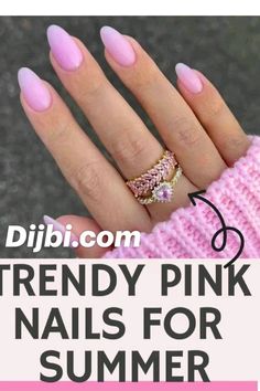 Hot Pink Nail Tips, Pink Nails 2024, Pink Nails For Summer, Hot Pink French Tips, Hottest Nail Trends, Nails For Summer, Hot Pink Nails, Spring Nail Designs, Trendy Nail Art Designs