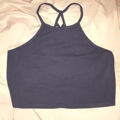 Blue Crop Top With Detailed Back Blue Crop Top, Blue Crop Tops, Charlotte Russe, Color Blue, Crop Top, Blue Color, Womens Tops, Crop Tops, Women's Top