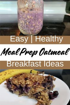 meal prep oatmeal