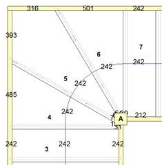 the floor plan is shown with measurements for each room and two different areas in it