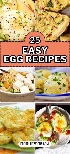 25 easy egg recipes that are great for breakfast or brunch