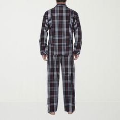 Lightweight, soft cotton pajamas are ideal for the traditional gentleman.# Pieces In Set: 2Included: 1 Pajama Pant(s)1st Piece Description: Top1st Piece Collar: Notch Collar1st Piece Pockets: 1 Chest Slip Pocket(s)1st Piece Apparel Length: 29 Inches1st Piece Fabric: Poplin1st Piece Fiber Content: 100% Cotton1st Piece Care: Machine Wash2nd Piece Description: Pants2nd Piece Closure Type: Drawstring, Full Elastic2nd Piece Inseam: 30 In2nd Piece Apparel Length: 40.75 Inches2nd Piece Fabric: Poplin2… Matching Pajamas For Couples Plaid, Cotton Pajamas, Pajama Pant, Cotton Pyjamas, Pajama Sets, Classic Man, Pajama Set, Pajamas, Sleeve Length