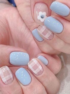 Cute Short Nails, Cute Nails For Fall, Cute Nail Art Designs, Pretty Gel Nails, Cute Gel Nails, Soft Nails, Nails For Kids