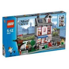 the lego city set is in its box