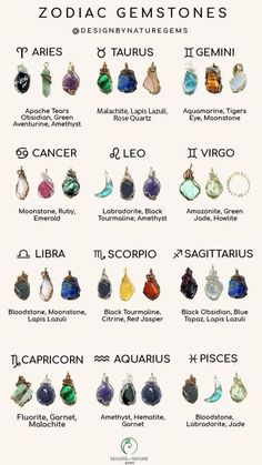 the zodiac sign is shown in different languages