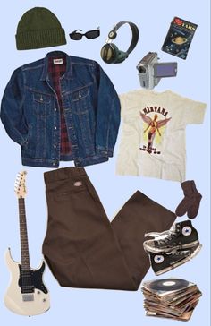 80s And 90s Mens Fashion, 80s Fashion Outfits Men, Hipster Grunge Outfits Men, Men's 90s Fashion, Male 80s Outfit, Vintage Outfit Ideas Men, Man Grunge Outfit, Casual Outfit Men Aesthetic, Band Outfits Aesthetic Men