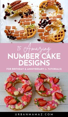 Number Cake Designs for Birthday & Anniversary (+ Tutorials) Easy And Healthy Meal Prep, Numbers Cake, Healthy Meal Prep Ideas, Make Ahead Lunches, Creative Birthday Cakes, Number Cake, Quick Dinners, Number Cakes, Creative Birthday