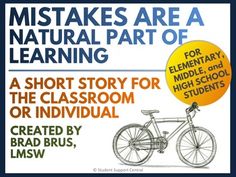 a poster with an image of a bicycle and the words, what makes are a natural part of learning?