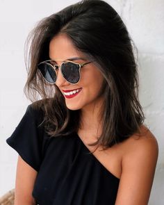 Southern Hair, Asymmetrical Bob Haircuts, Blonde Tips, Nice Glasses, Textured Curly Hair, Everyday Hair, Shoulder Length Bob, Choppy Bob Hairstyles, Hair Things