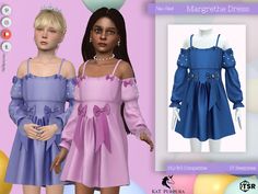 The Sims Resource - Margrethe Dress Sims 4 Jobs, Sims 4 Couple Poses, Sims Baby, Sims 4 Cc Shoes, Sims 4 Children