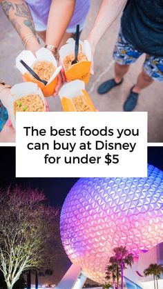 the best foods you can buy at disney world for under $ 5, including popcorn