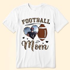 Elevate your game day spirit and style with our Personalized Shirt, the ultimate gift choice for football moms on birthdays, Mother's Day, Christmas, or any special occasion. Crafted with care, this shirt celebrates the unwavering support and dedication of football mothers. Customize it with a name or message to add a personal touch that reflects the unique bond between a football mom and her team. Whether worn on game days or throughout the year, this shirt is a fashionable and meaningful way f Game Day T-shirt With Team Name For Father's Day, Team Name T-shirt For Game Day On Father's Day, Game Day Matching Family T-shirts, Team Name T-shirt For Game Day, Customizable Casual T-shirt For Football Season, Family Matching Letter Print T-shirt For Game Day, Game Day Team Spirit T-shirt For Father's Day, Fan Apparel T-shirt For Game Day On Father's Day, Father's Day Game Day T-shirt With Team Spirit