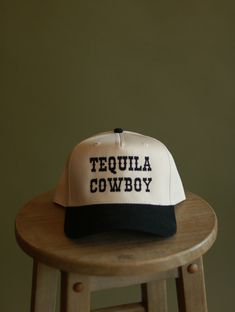 Tequila Cowboy! This is our newest 5panel structured black and cream hat. The perfect concert hat, festive hat, or every day hat!  Unisex fit  Men trucker hat Women's trucker hat  Embroidered detail Trucker Style 5-panel Baseball Cap For Rodeo, Trucker 5-panel Baseball Cap For Rodeo, Snapback Hat For Rodeo, Trucker 5-panel Hats For Rodeo, Trucker 5-panel Rodeo Hat, Adjustable 5-panel Baseball Cap For Rodeo, Tequila Cowboy Hat, Adjustable 5-panel Hat For Rodeo, Adjustable 5-panel Rodeo Hat