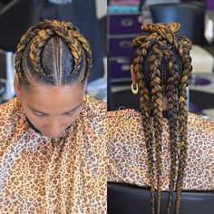 Erica G. on Instagram: “Link in bio  #JumbosNMinis  #JumboBraids #Braids #ProtectiveStyles #Hair #HairGrowth #Neat #NaturalHair #Natural #Cornrows #FrenchBraids…” Natural Cornrows, Braided Ideas, Natural Haircut Styles, Cornrows Updo, Corn Rolls, Transitioning Hair, Instagram Link In Bio, Braided Styles, Hair Due