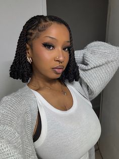 Fast Braids, Quick Braids, Black Hair Updo Hairstyles, Box Braids Hairstyles For Black Women, Braids Hairstyles Pictures, Twist Braid Hairstyles, Pretty Braided Hairstyles, Natural Curls Hairstyles, Cool Braids