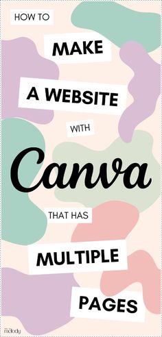 Elevate your online presence with our Canva Tips and Tricks on How to Make a Canva Website with Multiple Pages. This detailed guide provides insights into designing a cohesive and visually appealing website that captures your audience's attention. Perfect for creatives and professionals alike. Find more Canva Tips and Tricks at madebymelody.co