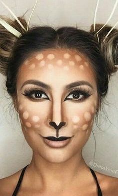 halloween, maquiagem, roupa, fantasia, dia das bruxas, costume, makeup, clothes Halloween Makeup Videos, Nem Halloween Makeup, Halloween Zombie Makeup, Reindeer Makeup, Simple Cat Makeup, Creepy Clown Makeup, Ghost Makeup, Meme Costume, Deer Makeup