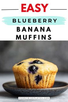 Keep it simple with this blueberry banana muffin recipe that’s easy, delicious, and bursting with fresh fruit! This recipe is ideal for busy mornings or any time you want a quick treat. With just a few ingredients, you’ll be baking these muffins again and again! Click to see the recipe and follow us for more muffin recipes blueberry fans will love! Blueberry Yogurt Muffins, Blueberry Yogurt, Muffins Easy, Yogurt Muffins