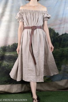 Linen Renaissance Chemise Dress in Natural Tan Beige Sand Linen Nightgown Linen Dress Women's Renaissance Costume Pirate LARP Cosplay - Etsy Medieval Fitted Dress With Ruffles, Medieval Fitted Ruffle Dress, Medieval Style Fitted Ruffle Dress, Off-shoulder Dress For Spring Costume Party, Vintage Corset Dress For Cosplay, Elegant Corset Dress For Larp, Vintage Medieval Dress For Cosplay, Medieval Style Dress For Costume Party, Peasant Dresses For Larp