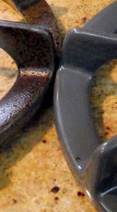 a pair of scissors sitting on top of a counter