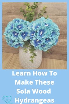 Wood Flower Ideas, F Design, Flower Projects, Dead Flowers, Head Display, Wooden Roses, Feel More Confident, Diamond Head, Hydrangea Flowers