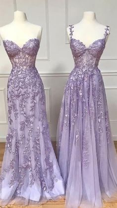 Purple Formal Dress, Baju Kahwin, Lace Long Prom Dress, Purple Evening Dress, Robes Glamour, Formal Dresses Graduation, Cheap Prom Dresses Long, Purple Prom, Purple Dresses