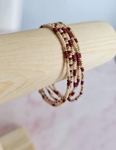 **It is made with 2 mm Miyuki beads of equal size. It looks perfect on your wrist.* **Each bracelet has a unique pattern. You can wear them as a set or individually** **The stretchable structure allows it to be easily put on and taken off.** **I will ship your order within 4 days. It will be delivered in 3-12 business days via ShipEntegra.** **10% OFF 2 ITEMS FROM THE SHOP. ♥♥Your order will be shipped with a surprise gift included♥♥ **Thanks for looking! Be sure to check out my other jewelry: s Gold Beaded Bracelet, Red Beaded Bracelet, Seed Bead Bracelet, Gold Bead Bracelets, Miyuki Beads, Minimalist Bracelet, Seed Bead Bracelets, Surprise Gift, Red Bead