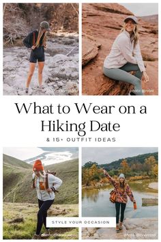 Discover the perfect hiking outfit ideas for women that blends style and functionality. From summer adventures to autumn explorations, these cute and stylish hiking outfits will keep you comfortable and on-trend. Explore the best casual outfits with a hiking aesthetic, featuring athleisure-inspired looks that are both practical and fashionable. Athleisure, hot girl walk outfits, outdoors style for women Fashionable Athleisure, Hiking Date Outfit, Walk Outfits, Hiking Aesthetic Outfit, Spring Hiking Outfits, Wander Outfit