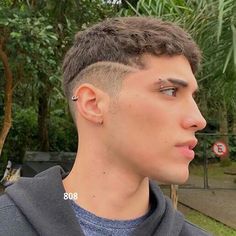 Men Haircut Curly Hair, Mullet Haircut, Mens Hairstyles Thick Hair, Men Hair Color, Faded Hair, Men Haircut Styles, Mens Haircuts Fade, Corte De Cabelo Masculino, Mens Haircuts Short