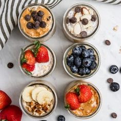 6 quick and easy overnight oatmeal recipes