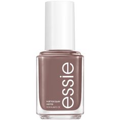 over a thousand nuanced colors, essie original nail polish takes from the latest fashion and cultural trends to make your manicure possibilities endless, with a wink and story always on hand. essie original nail color provides salon quality formula for flawless nail coverage. america’s nail salon expert since 1981, essie connects the world through color and its infinite storytelling possibilities. essie is synonymous with salon quality formulas, impeccable colors and whimsical names that make li Mauve Nail Polish, Essie Nail Colors, Brown Nail Polish, Mauve Nails, Essie Polish, Nagellack Trends, Fall Nail Trends, Spring Acrylic Nails, Vegan Nail Polish