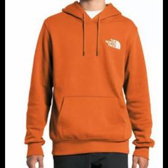 The North Face Men`S Nse Box Hoodie In Bright Orange Sweatshirt Sz S Nwt The Box Nse Pullover Hoodie Is A Classic Style That Features The Pledge To Never Stop Exploring And It Can Be Worn Almost Anywhere. Features Standard Fit Two-Piece Hood With Drawcord Kangaroo Hand Pocket Set-In Sleeves Rib On Cuffs And Hem Logo On Left Chest And Box Logo Graphic On Back Standard Fit Outdoor Versatility Adjustable Hood Measurements Approx Armpit To Armpit 20.5” Length 29” Sleeves Length 27.5” Casual The North Face Sweatshirt For Sports, Orange Casual Crew Neck Hoodie, Sporty Orange Hoodie Sweatshirt, Orange Crew Neck Sporty Hoodie, Orange Cotton Hooded Sweatshirt, Orange Fleece Long Sleeve Hoodie, Orange Sweatshirt, North Face Shirts, Box Logo