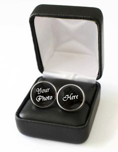 These handmade Cufflinks are great as a gift since you can personalize them with the logo or picture of your preference. Just send me your file and I will print and seal the images on high quality photo paper and then set in silver cufflinks and covered with a perfectly clear glass dome. Just personalize it with your own design! These Cufflinks are a great keepsake gift that will last forever! The cuff links are entirely made of solid Stainless Steel and therefore won't tarnish! **Please note th Boyfriend Gifts Long Distance, Handmade Cufflinks, Wedding Cuff Links, Gender Reveal Gifts, Wedding Cuff, Custom Cufflinks, Grandfather Gifts, Papa Gifts, First Fathers Day Gifts