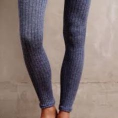 Cozy Tights! Made In Italy Blue Winter Legwear, Winter Ribbed Tights, Winter Fitted Ribbed Tights, Fitted Ribbed Tights For Winter, Winter Blue Leggings, Blue Winter Leggings, Winter Yoga Fitted Tights, Blue Casual Bottoms With Snug Fit, Blue Stretch Leggings For Fall