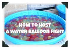 3 fun summer activities for kids including water balloon fight & water baseball! Outdoor Wedding Games, Beach Party Games, Splash Party, Filled Balloons, Outdoor Games For Kids, Fun Summer Activities, Summer Birthday Party, Black Lady, Water Party