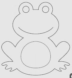 a frog is sitting on the ground with its eyes closed and it's face drawn in