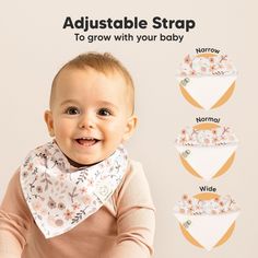 KeaBabies Bandana Drool Bibs for baby boys and baby girls are made from soft, organic cotton and backed with fleece to keep babies dry and fresh throughout the day. Suitable for infants 0 to 36 months, these infant bibs feature two sets of adjustable nickel-free snaps to withstand tugging and pulling. Our boy bibs and girl bibs are machine washable and dryer safe. These baby drool bibs are newborn essentials for fussy teething and drooling toddlers, and make the perfect baby registry gift. Baby Drool Bibs, Baby Gift Registry, Drool Bibs, Baby Boy Bibs, Boy Bib, Bandana Bibs, Baby Bandana Bibs, Girls Bib, Bandana Baby