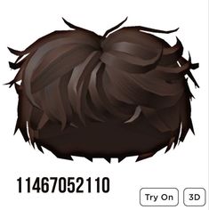 Berry Ave Boy Hair Codes, Boy Hair Codes Berry Ave, Messy Boy Hair, Brown Fluffy Hair Boy, Short Hair For Boys, Brookhaven Codes, Brown Hair Boy, Brown Hair Roblox, Roblox Hair