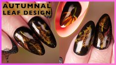 Autumnal Leaf Design With Magic Cat's Eye Polish Self Nail, Magic Cat, Base Coat, Leaf Design, Nail Ideas, Gel Polish, To Start, Magnets